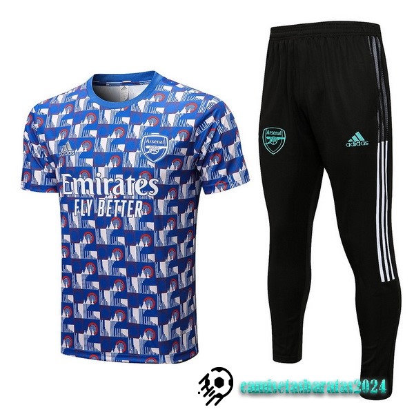 Replicas Entrenamiento Conjunto Completo Arsenal 2022 2023 Azul Negro Verde