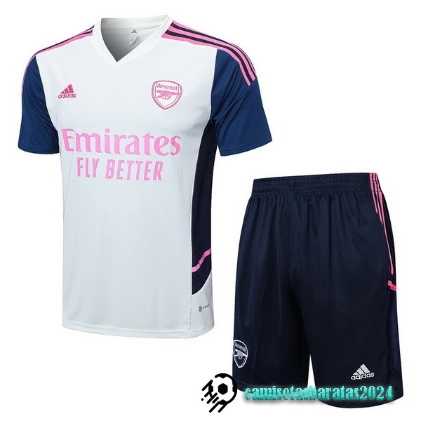 Replicas Entrenamiento Conjunto Completo Arsenal 2022 2023 Gris Azul Marino