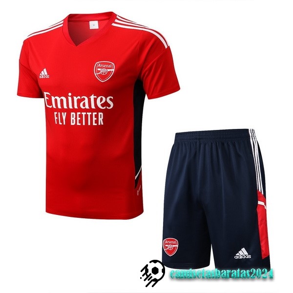 Replicas Entrenamiento Conjunto Completo Arsenal 2022 2023 Rojo Azul