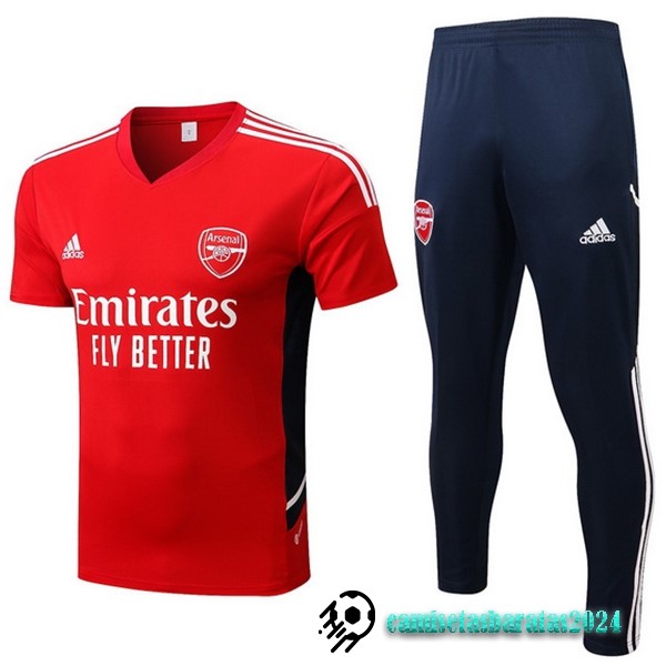 Replicas Entrenamiento Conjunto Completo Arsenal 2022 2023 Rojo Azul Blanco