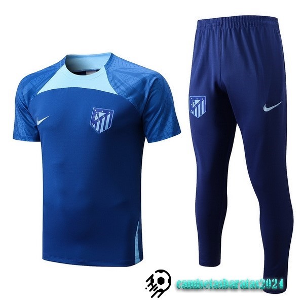 Replicas Entrenamiento Conjunto Completo Atlético Madrid 2022 2023 Azul