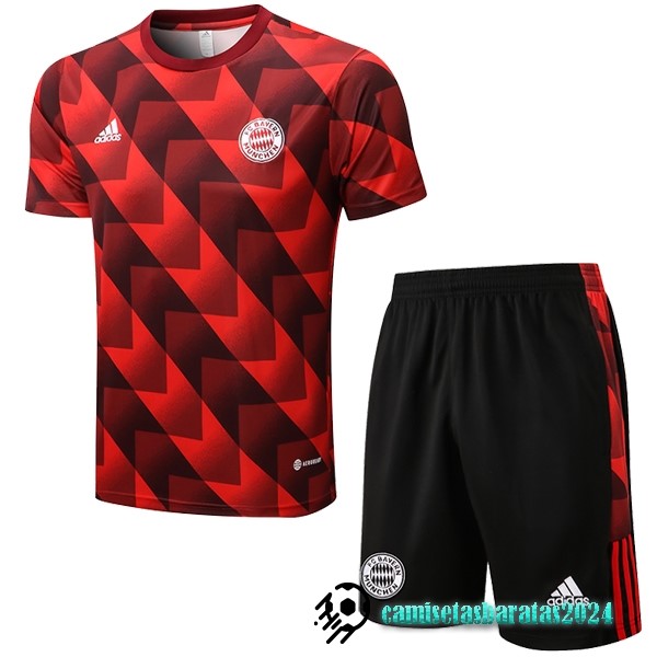 Replicas Entrenamiento Conjunto Completo Bayern Múnich 2022 2023 Rojo