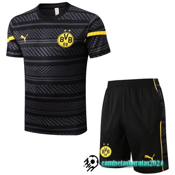 Replicas Entrenamiento Conjunto Completo Borussia Dortmund 2022 2023 Gris I Amarillo