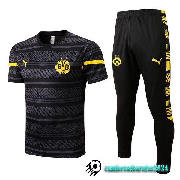 Replicas Entrenamiento Conjunto Completo Borussia Dortmund 2022 2023 Gris Negro