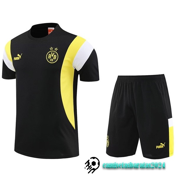 Replicas Entrenamiento Conjunto Completo Borussia Dortmund 2023 2024 Negro Amarillo