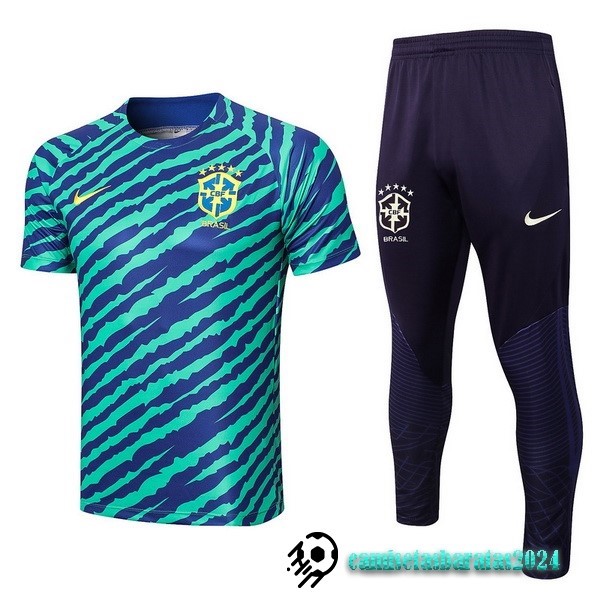 Replicas Entrenamiento Conjunto Completo Brasil 2022 Verde I Negro