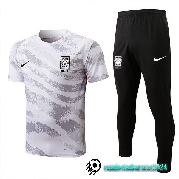 Replicas Entrenamiento Conjunto Completo Corea 2022 Blanco