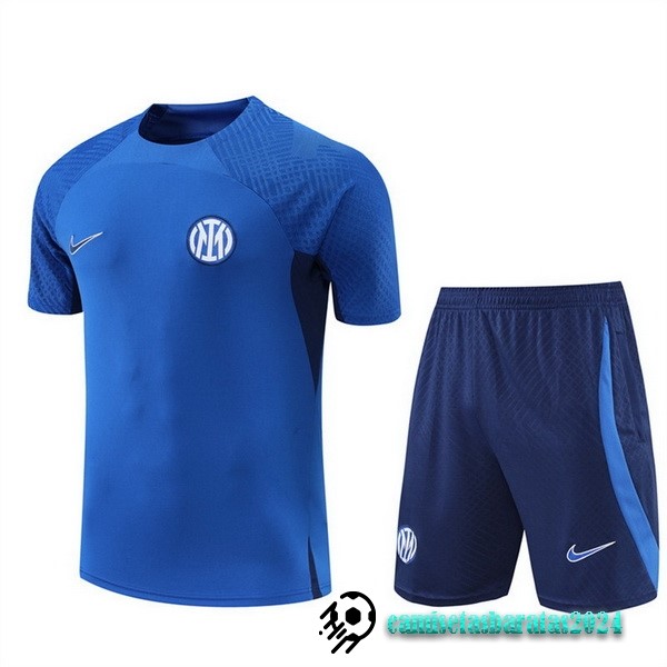 Replicas Entrenamiento Conjunto Completo Inter Milán 2022 2023 Azul