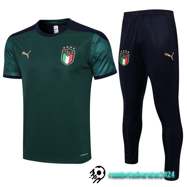 Replicas Entrenamiento Conjunto Completo Italia 2021 Verde