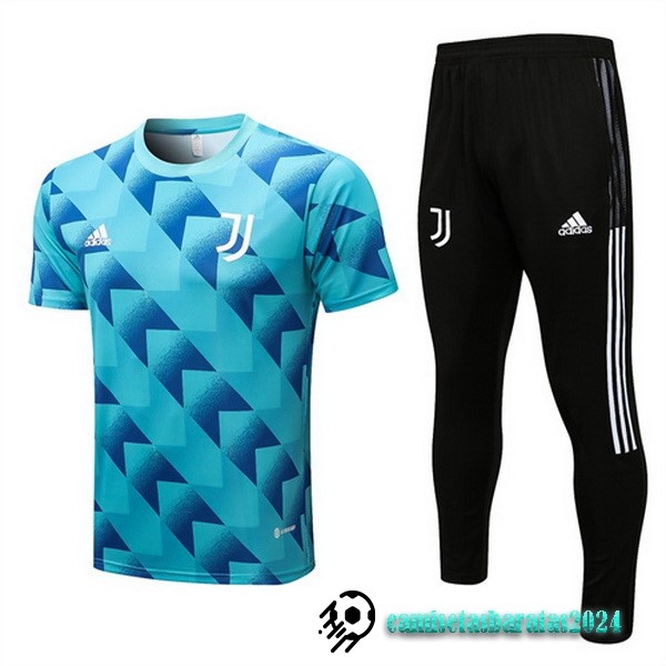 Replicas Entrenamiento Conjunto Completo Juventus 2022 2023 Azul I Negro