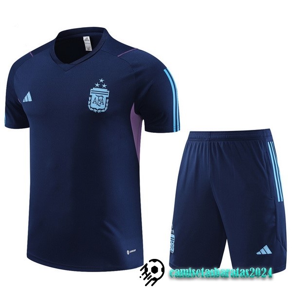 Replicas Entrenamiento Conjunto Completo Niños Argentina 2023 Azul II Marino