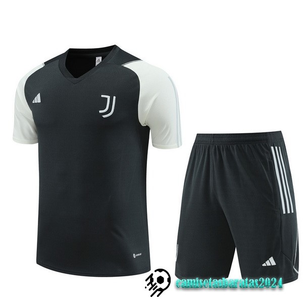 Replicas Entrenamiento Conjunto Completo Niños Juventus 2023 2024 Gris Verde