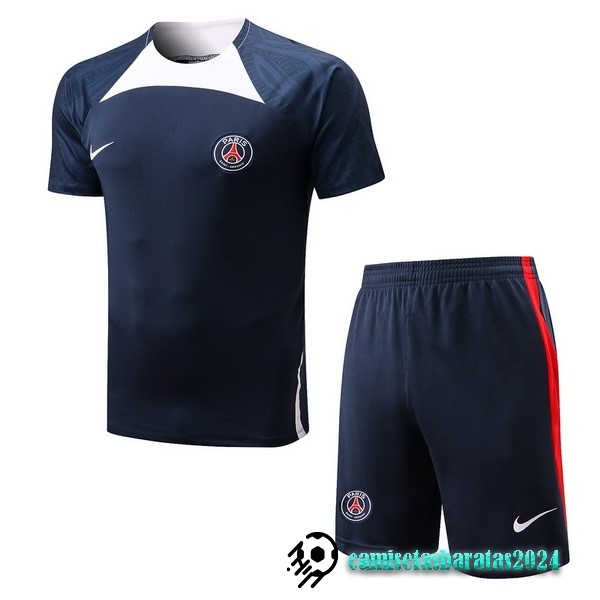 Replicas Entrenamiento Conjunto Completo Paris Saint Germain 2022 2023 Azul Blanco