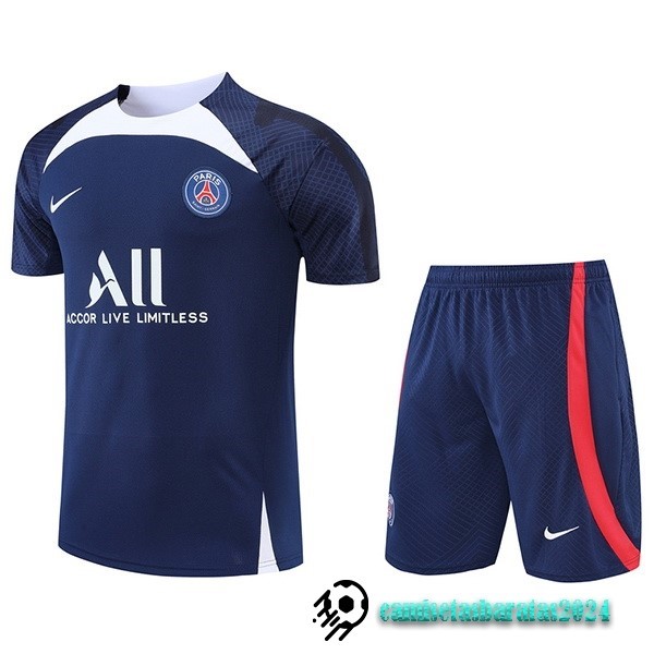 Replicas Entrenamiento Conjunto Completo Paris Saint Germain 2022 2023 Azul Blanco Rojo