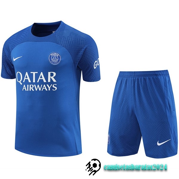 Replicas Entrenamiento Conjunto Completo Paris Saint Germain 2022 2023 III Azul