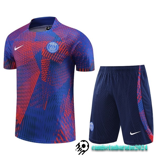 Replicas Entrenamiento Conjunto Completo Paris Saint Germain 2023 2024 Purpura Azul