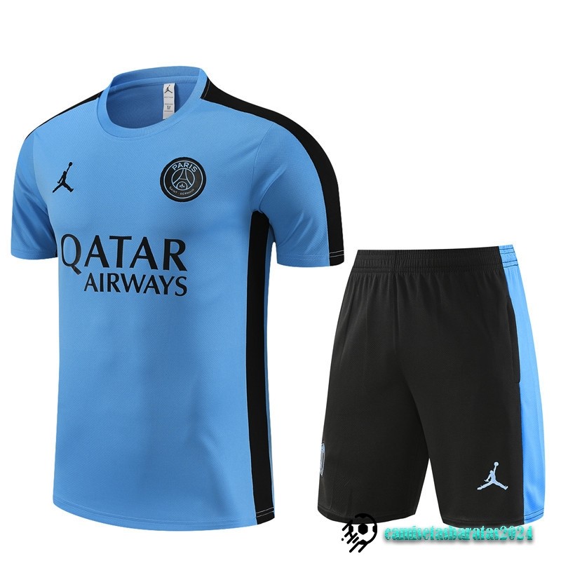 Replicas Entrenamiento Conjunto Completo Paris Saint Germain Niños 2023 2024 Azul Negro