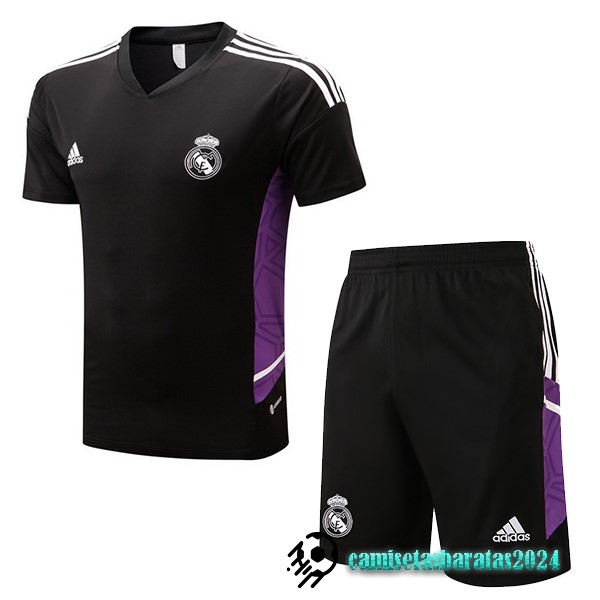 Replicas Entrenamiento Conjunto Completo Real Madrid 2022 2023 Negro