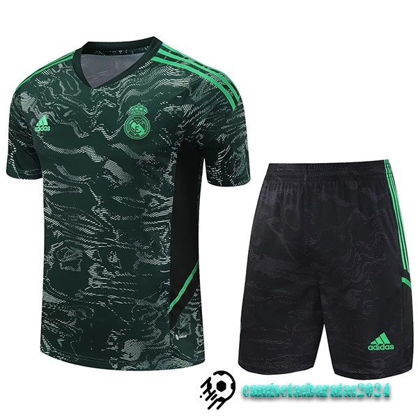 Replicas Entrenamiento Conjunto Completo Real Madrid 2022 2023 Verde