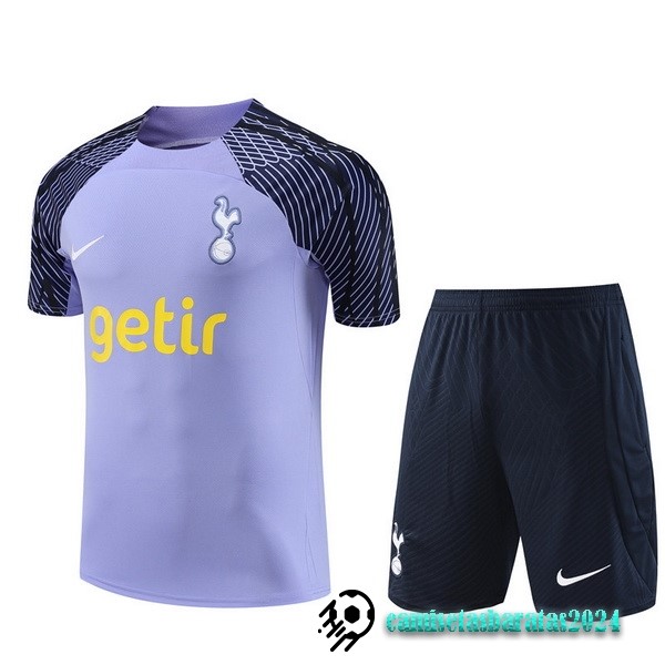 Replicas Entrenamiento Conjunto Completo Tottenham Hotspur 2023 2024 Purpura Azul