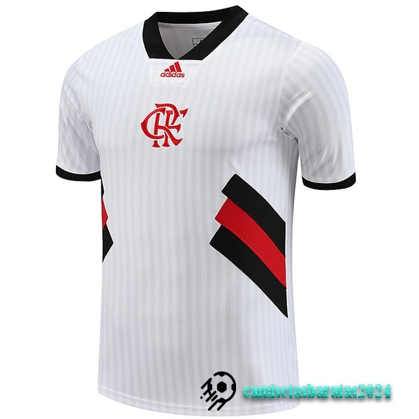 Replicas Entrenamiento Flamengo 2023 2024 Blanco Negro