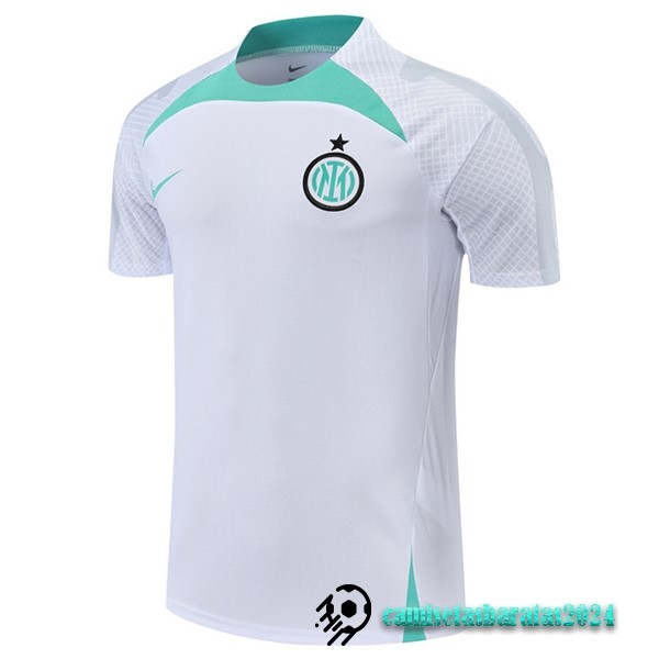 Replicas Entrenamiento Inter Milán 2022 2023 Blanco Verde