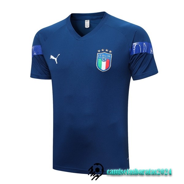 Replicas Entrenamiento Italia 2022 Azul Marino