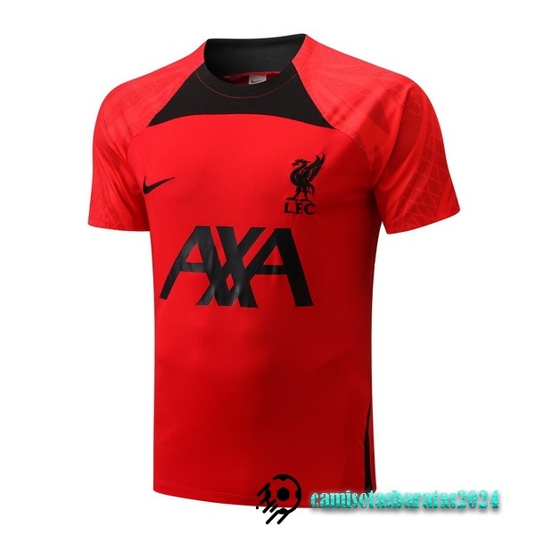 Replicas Entrenamiento Liverpool 2022 2023 Negro Rojo