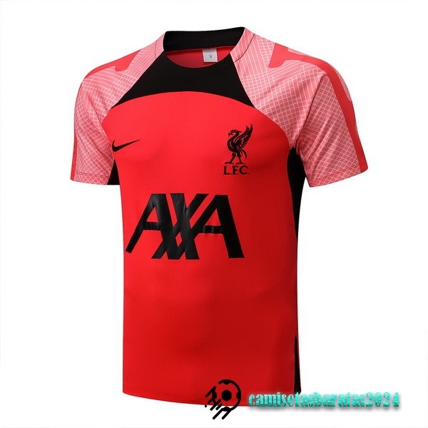 Replicas Entrenamiento Liverpool 2022 2023 Rojo Negro