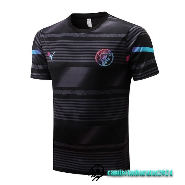 Replicas Entrenamiento Manchester City 2022 2023 Gris Marino