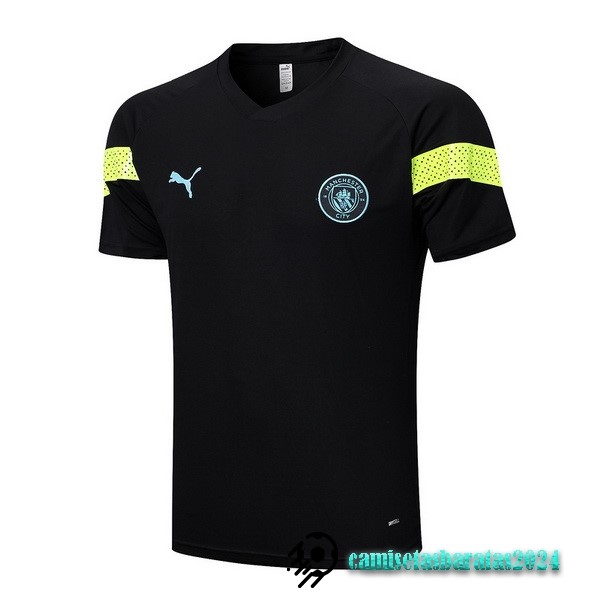 Replicas Entrenamiento Manchester City 2022 2023 Negro Verde