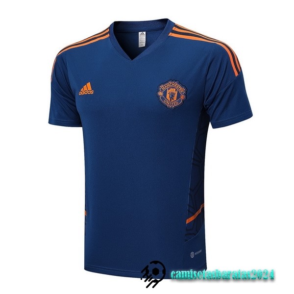 Replicas Entrenamiento Manchester United 2022 2023 Azul