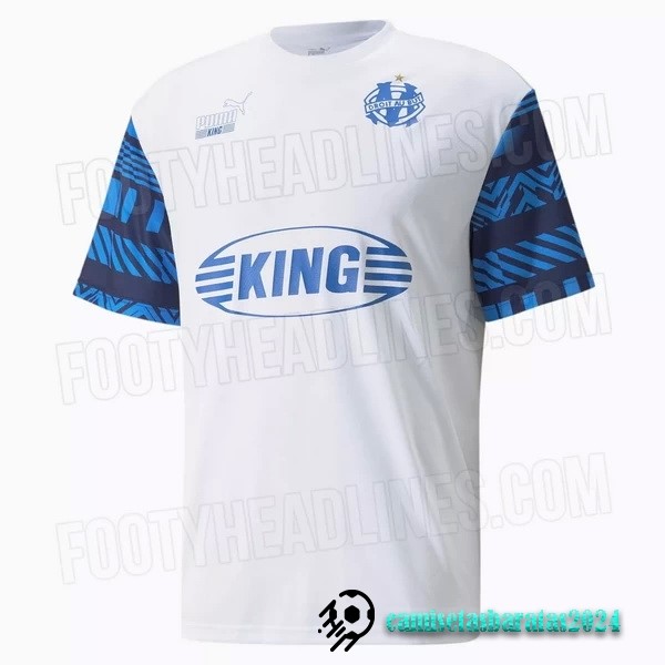 Replicas Entrenamiento Marsella 2022 2023 Blanco Azul