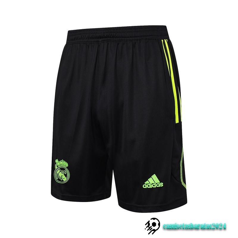 Replicas Entrenamiento Pantalones Real Madrid 2023 2024 Negro I Verde