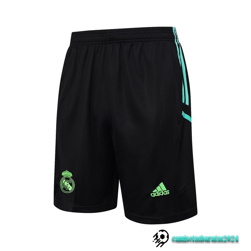 Replicas Entrenamiento Pantalones Real Madrid 2023 2024 Negro Verde
