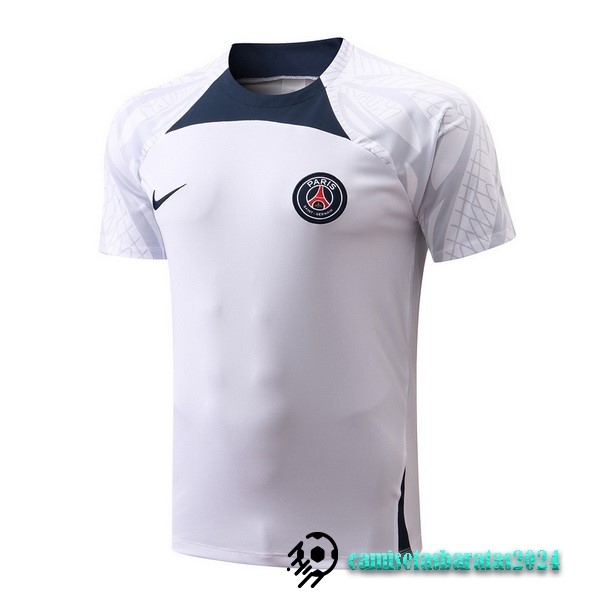 Replicas Entrenamiento Paris Saint Germain 2022 2023 Blanco Azul