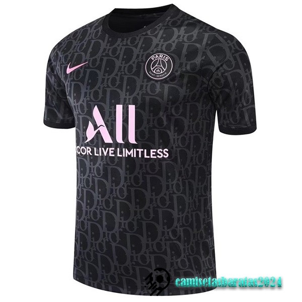 Replicas Entrenamiento Paris Saint Germain 2022 2023 Negro Rosa