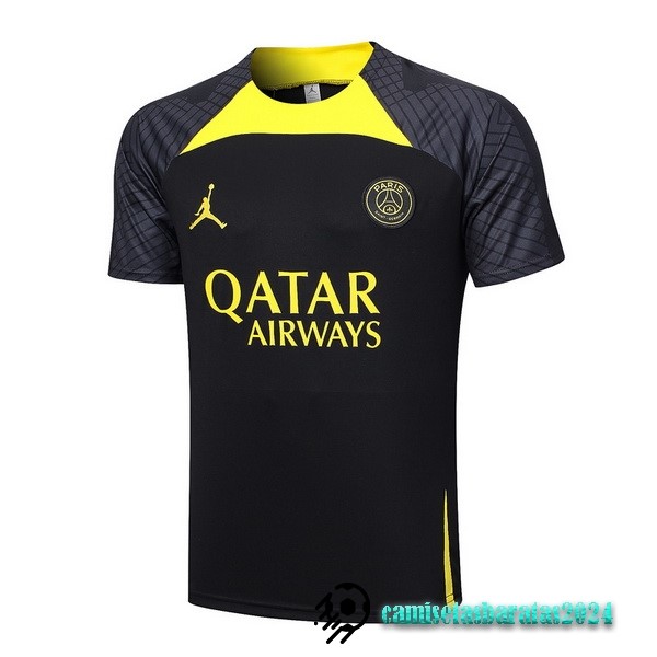 Replicas Entrenamiento Paris Saint Germain 2023 2024 Negro Amarillo