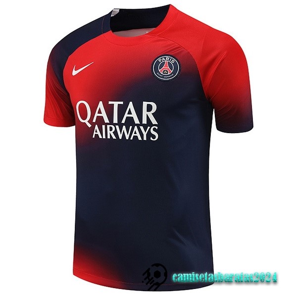 Replicas Entrenamiento Paris Saint Germain 2023 2024 Rojo Azul