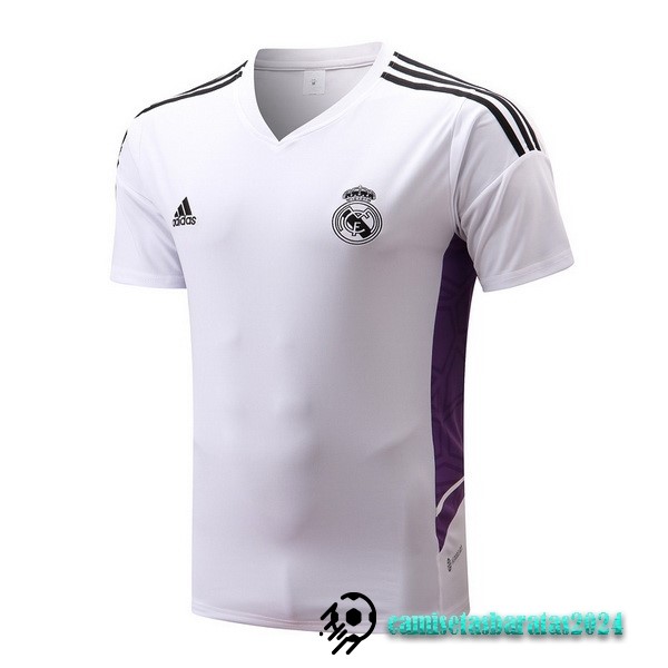 Replicas Entrenamiento Real Madrid 2022 2023 Blanco I Purpura