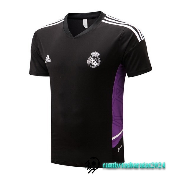 Replicas Entrenamiento Real Madrid 2022 2023 Negro Purpura