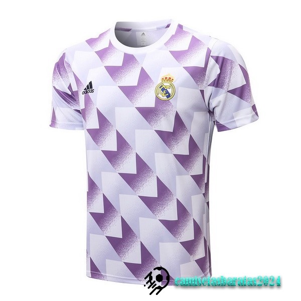 Replicas Entrenamiento Real Madrid 2022 2023 Purpura Blanco