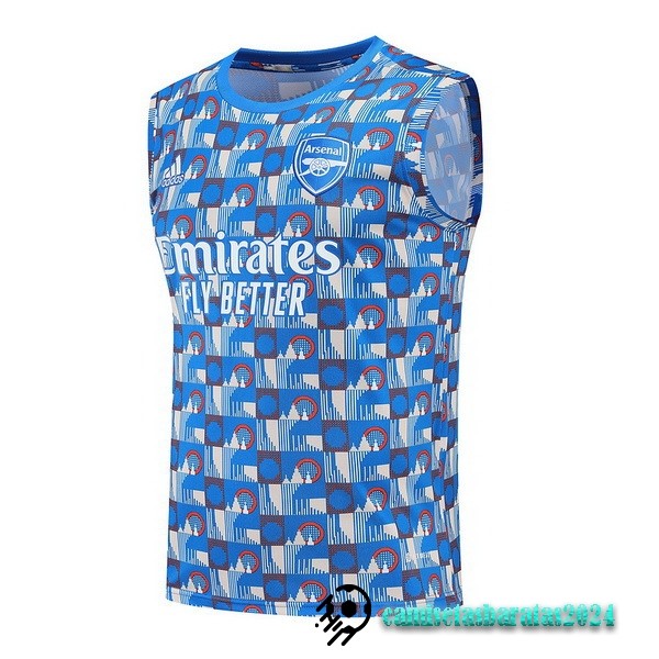 Replicas Entrenamiento Sin Mangas Arsenal 2022 2023 Azul