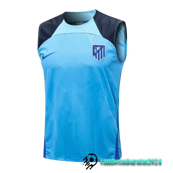 Replicas Entrenamiento Sin Mangas Atlético Madrid 2022 2023 Azul