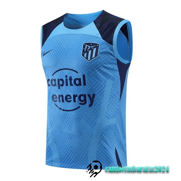 Replicas Entrenamiento Sin Mangas Atlético Madrid 2022 2023 I Azul