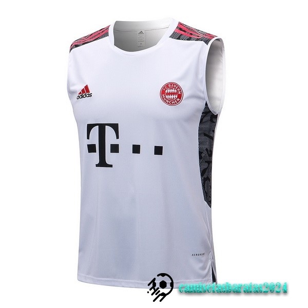 Replicas Entrenamiento Sin Mangas Bayern Múnich 2022 2023 Blanco