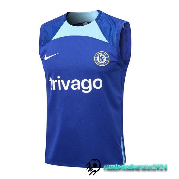 Replicas Entrenamiento Sin Mangas Chelsea 2022 2023 I Azul