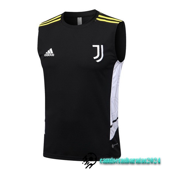 Replicas Entrenamiento Sin Mangas Juventus 2022 2023 Negro Blanco