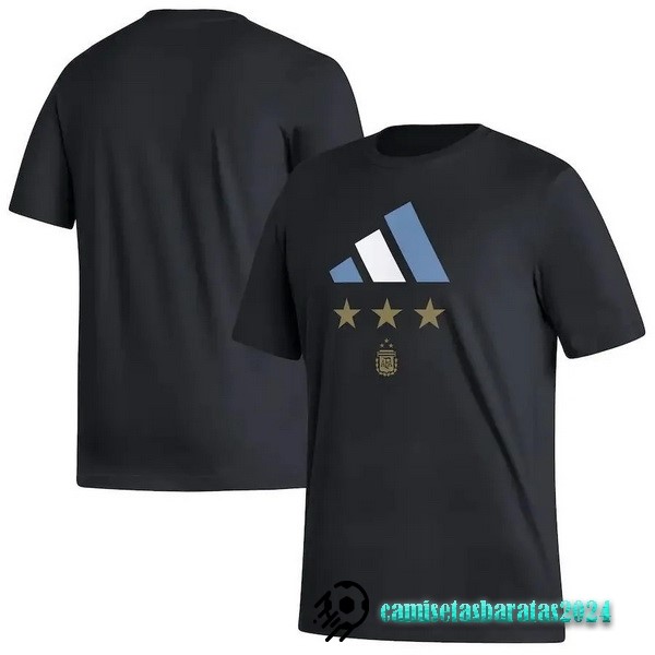 Replicas Especial Camiseta Argentina 2023 Negro