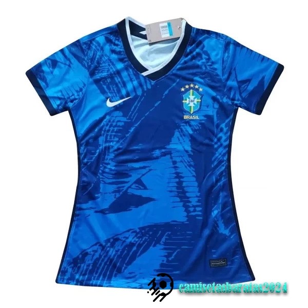 Replicas Especial Camiseta Mujer Brasil 2022 Azul